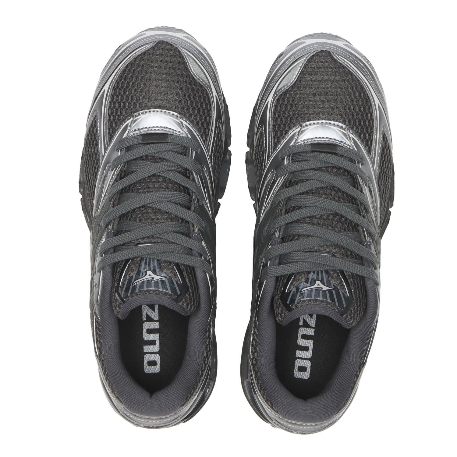 D1GA251103 Mizuno Wave Prophecy LS Black Metallic Grey (Men's)
