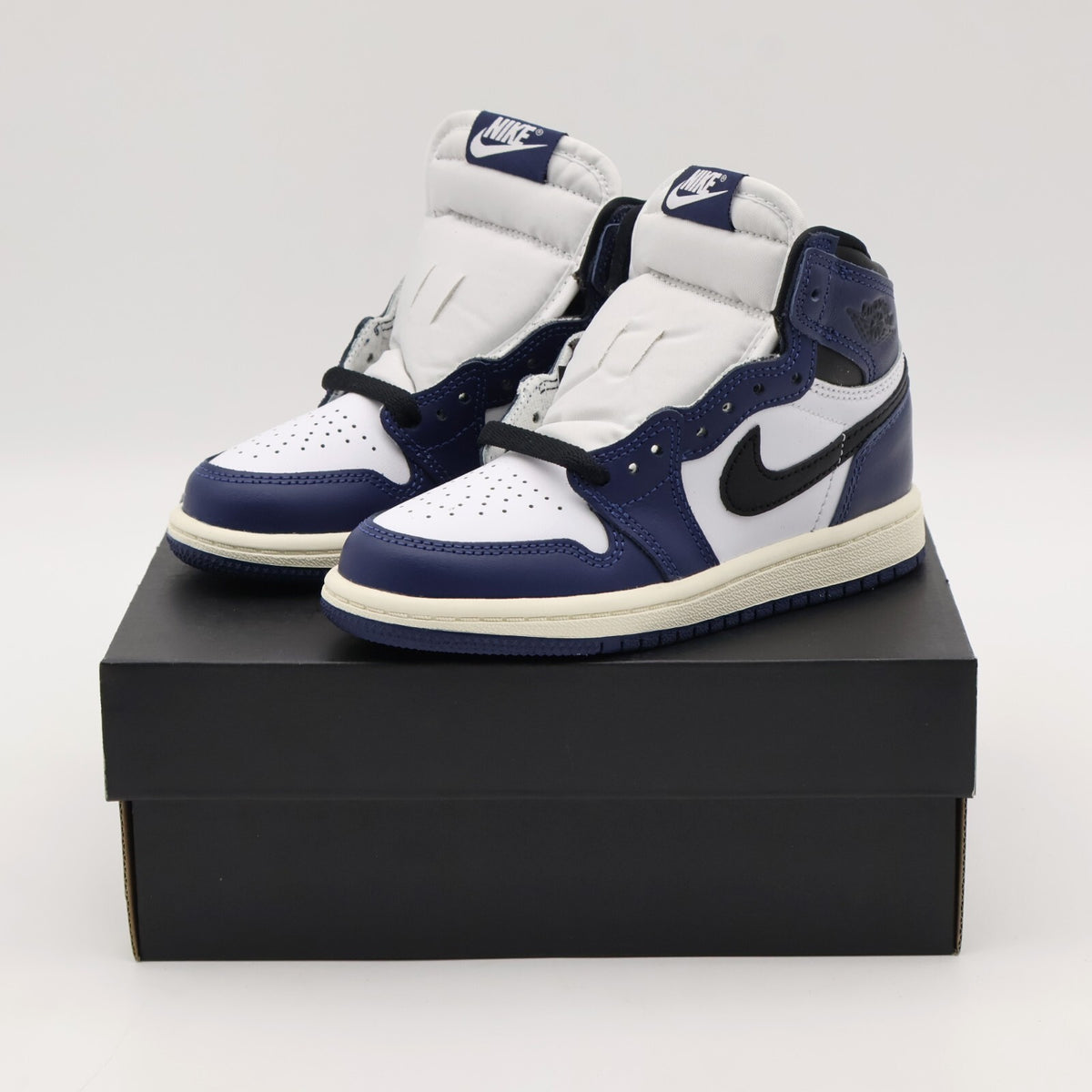 FD1412-401 Nike PS Air Jordan 1 Retro High OG Midnight Navy