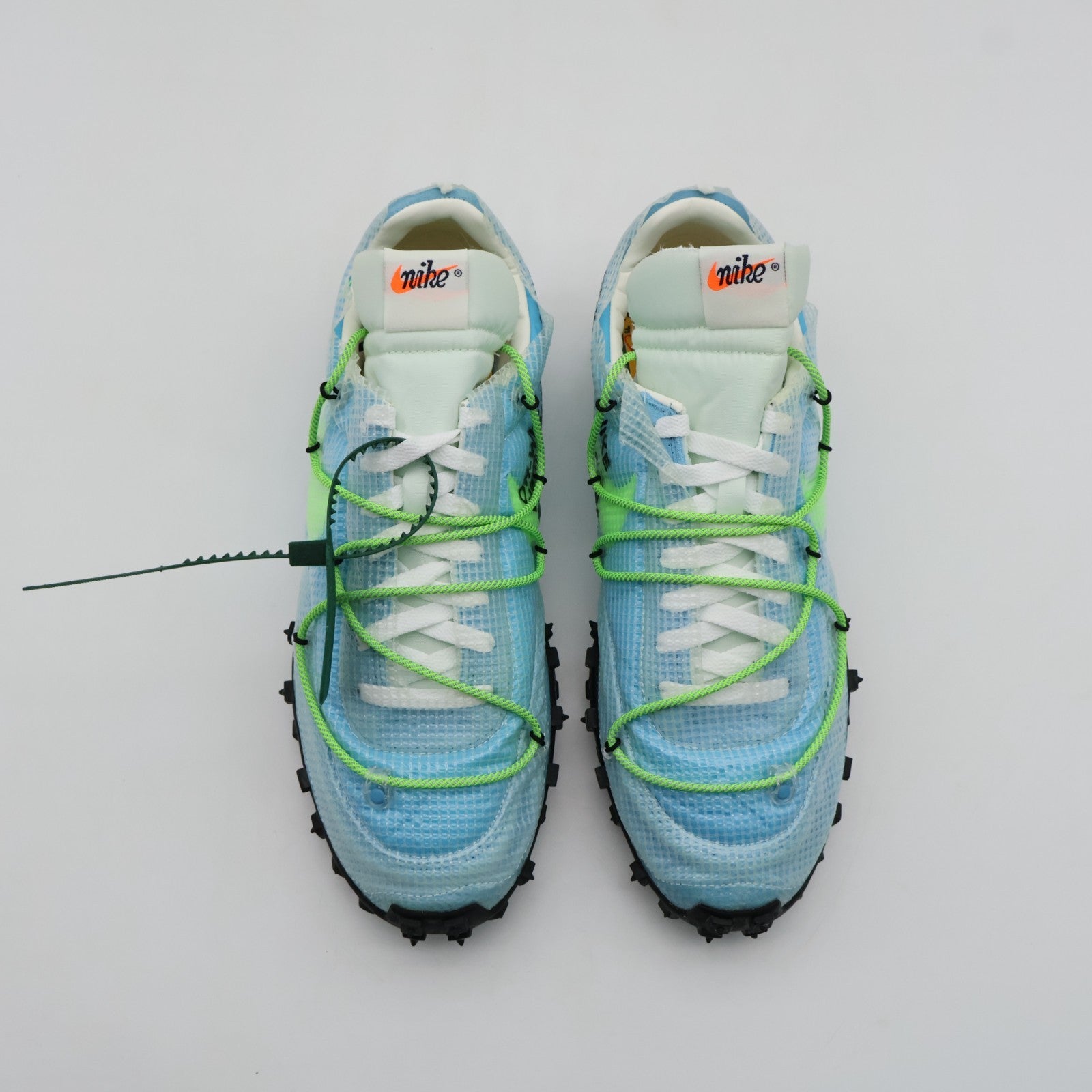 CD8180-400 Off-White Ã Nike Waffle Racer Vivid Sky  (Women's)