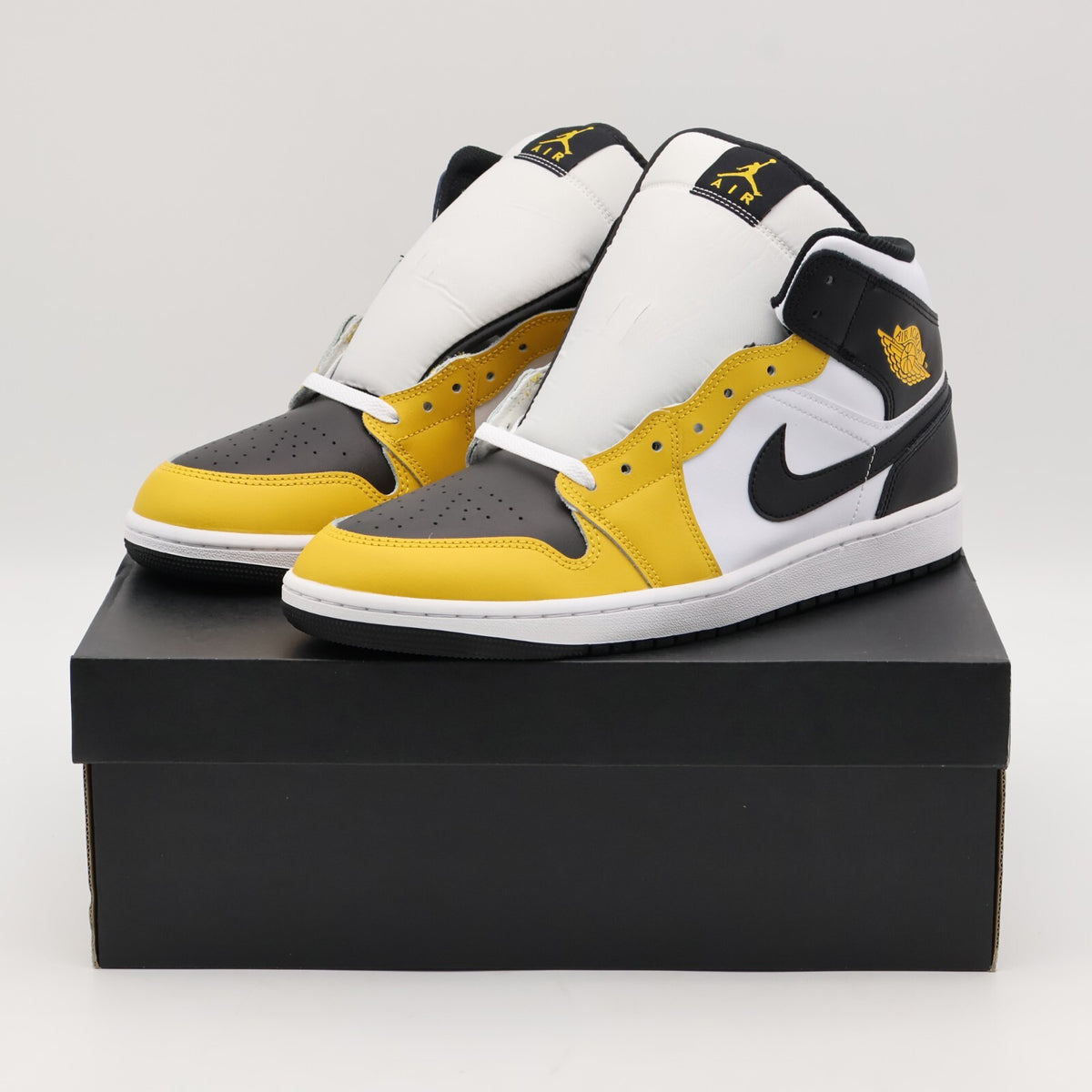 DQ8426-701 Nike Air Jordan 1 Mid Yellow Ochre (Men's)