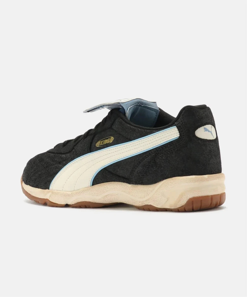 403628-01 Puma King Indoor Black White (Men's)