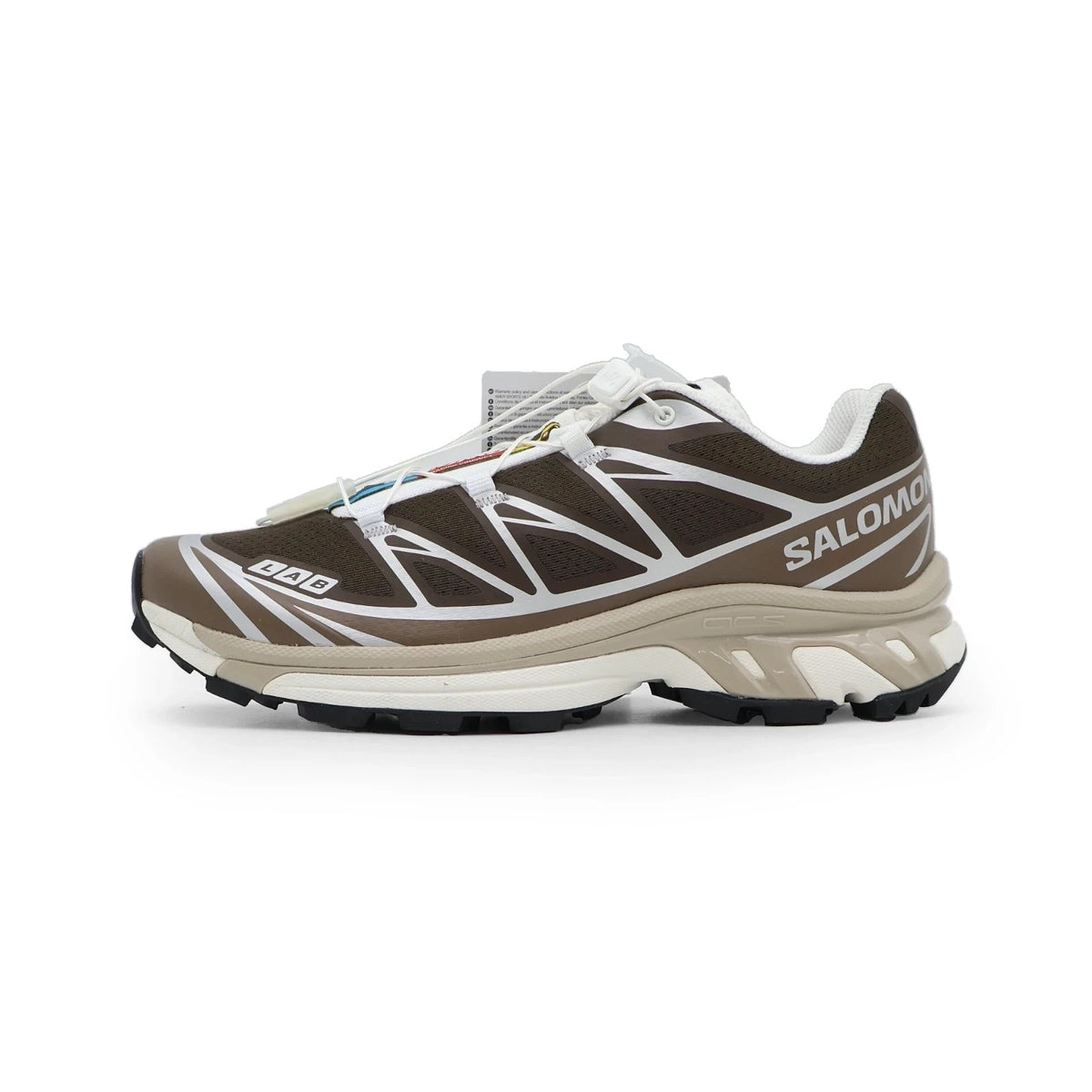 L49209900 Salomon XT-6 Earth Brown Walnut Footwear Silver (Men's)