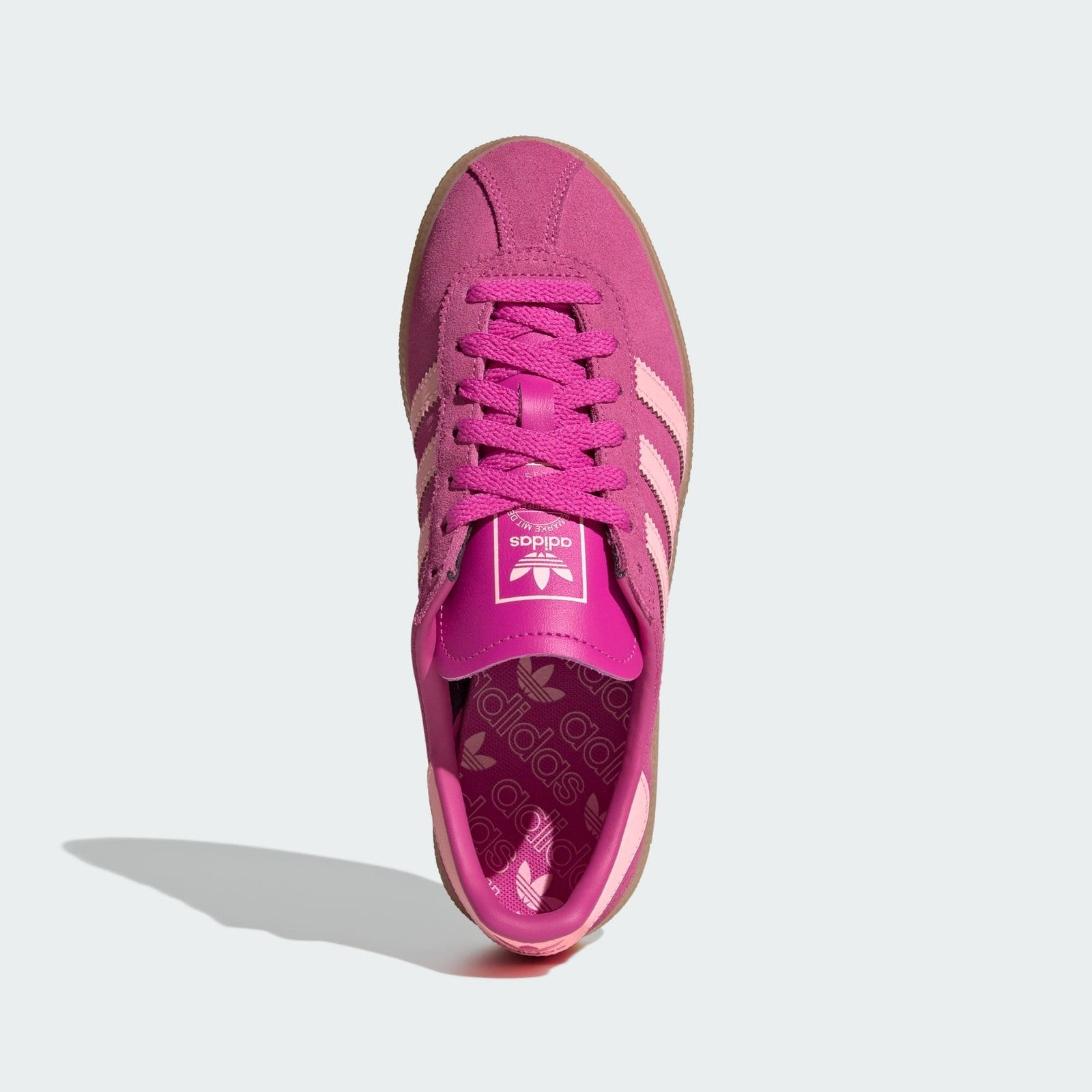 JS3998 adidas Originals Munchen Semi Lucid Fuchsia Glow Pink Gum (Women's)