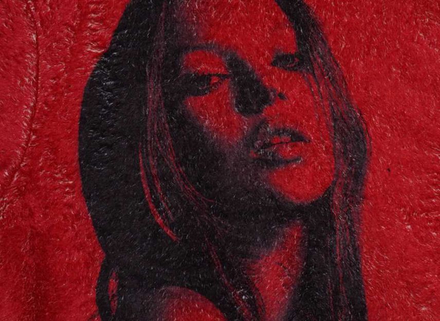 Supreme Kate Moss Fleece Jacket Red