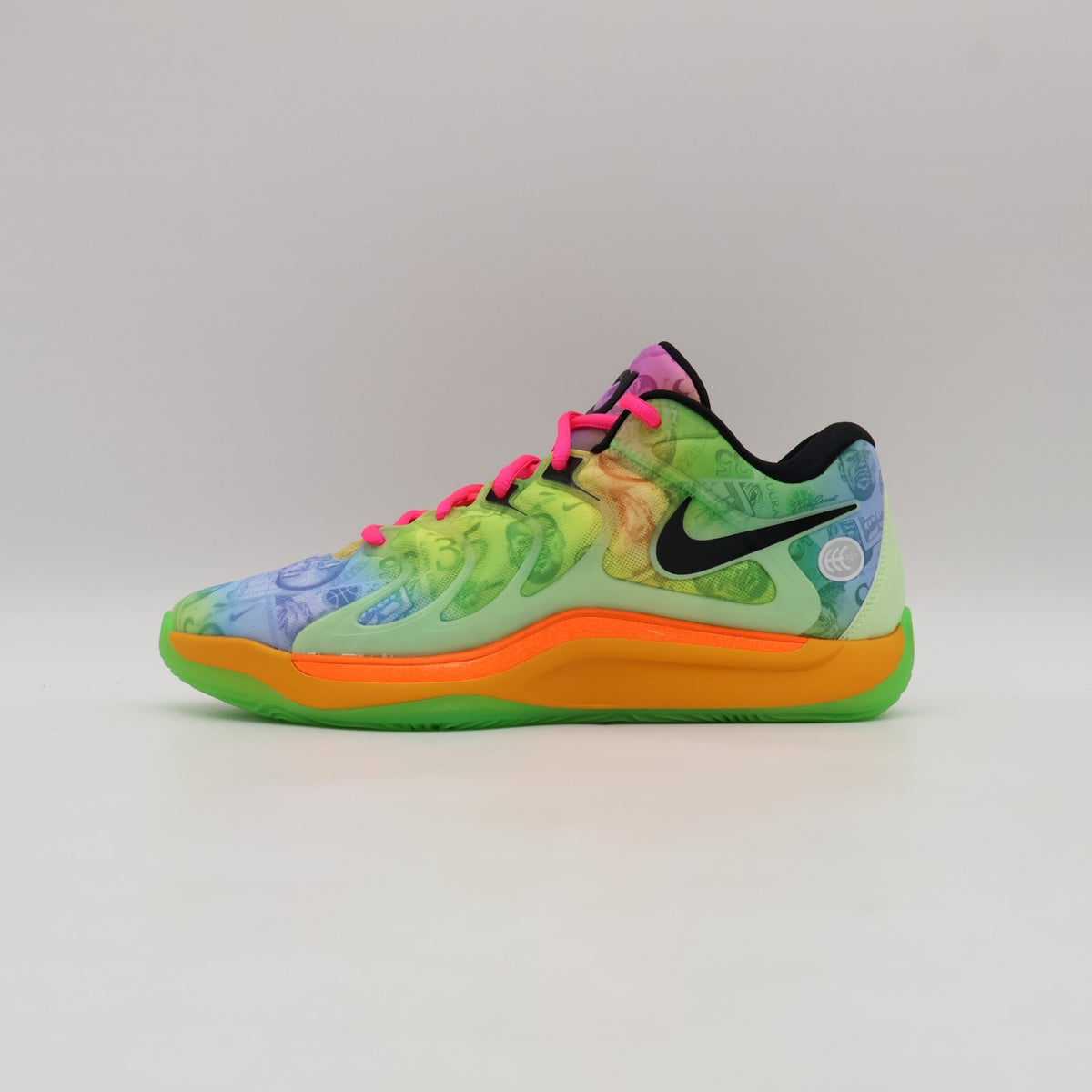 HF1810-700 / HF1811-700 Nike KD 17 Barely Volt Hyper Pink Total Orange (Men's)