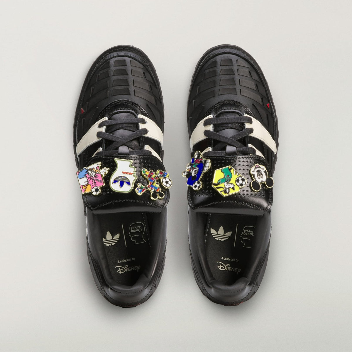 KJ4289 Brain Dead Ã Disney Ã adidas Predator Core Black/Cream White (Men's)
