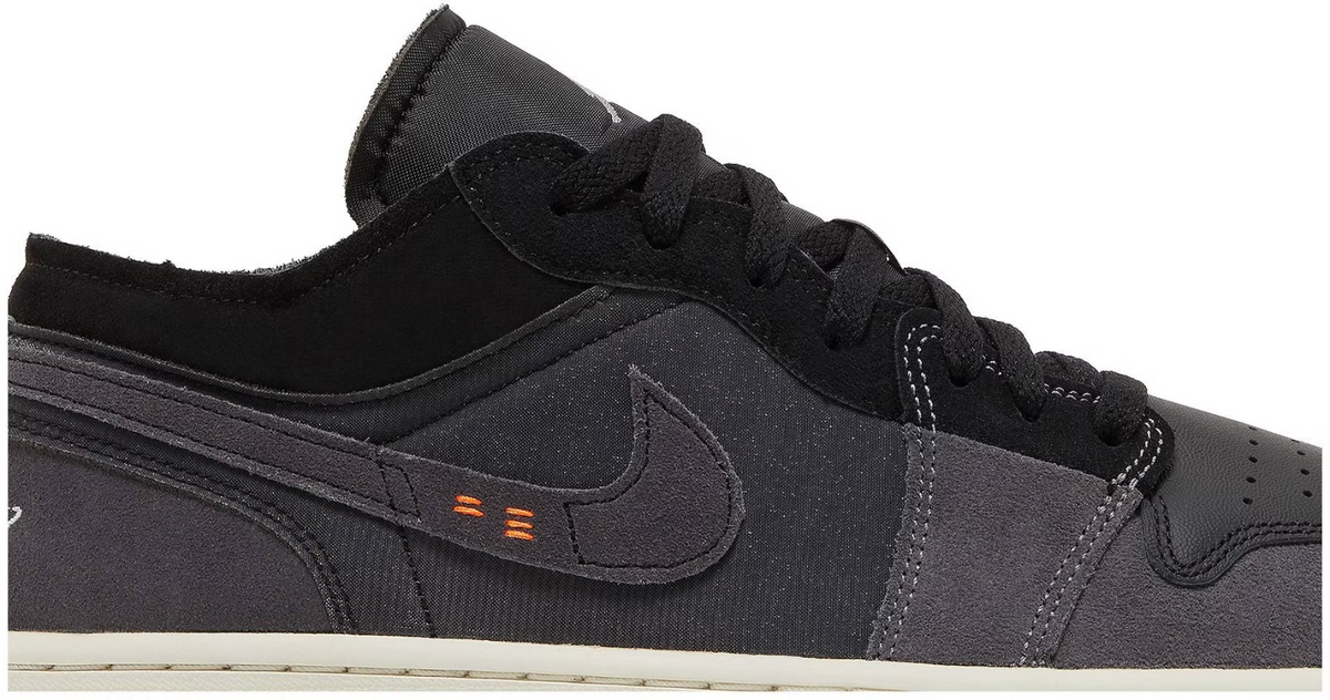 DN1635-001 Nike Air Jordan 1 Low "Inside Out/Black/Grey" (Men's)