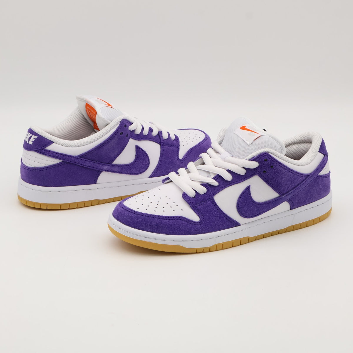DV5464-500 Nike SB Dunk Low Pro ISO Orange Label Court Purple Gum (Men's)