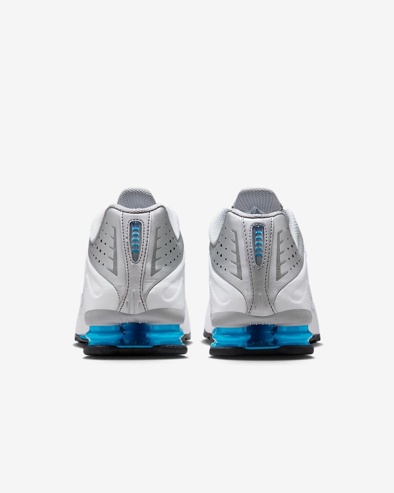 HQ1988-005 Nike Shox TL Metallic Silver White Blue Lagoon Blue Lagoon (Women's)