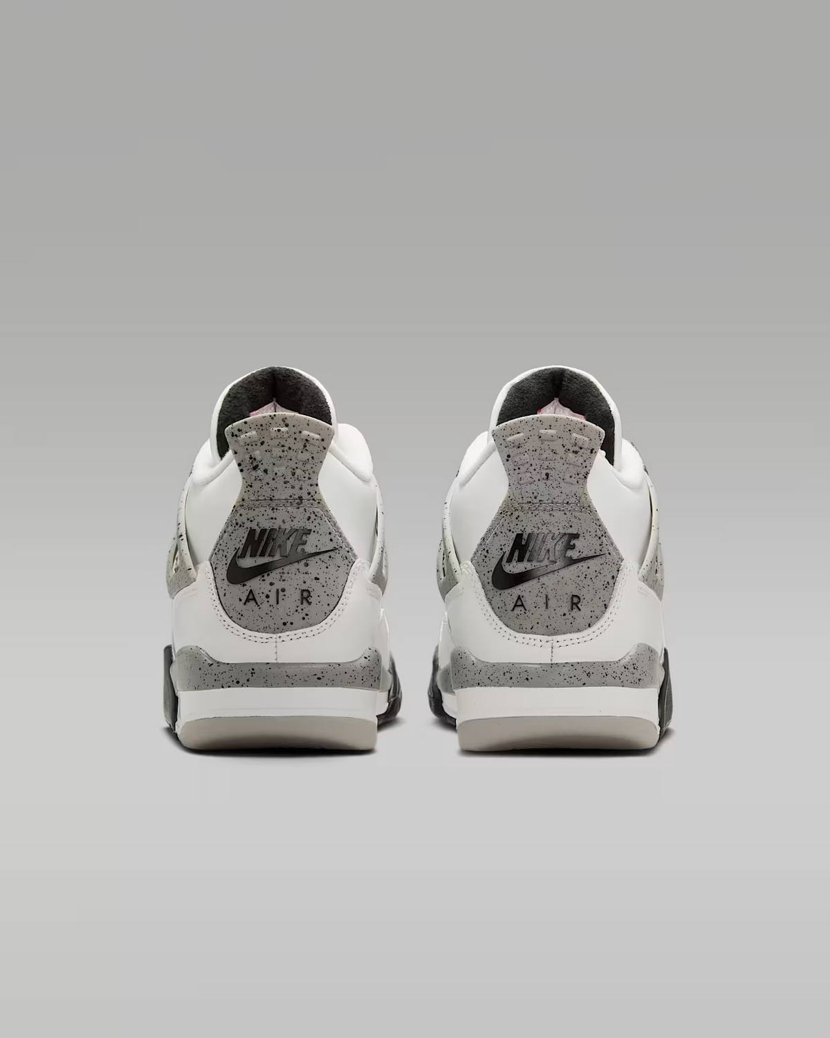 IB4171-100 Nike GS Air Jordan 4 Retro White Cement