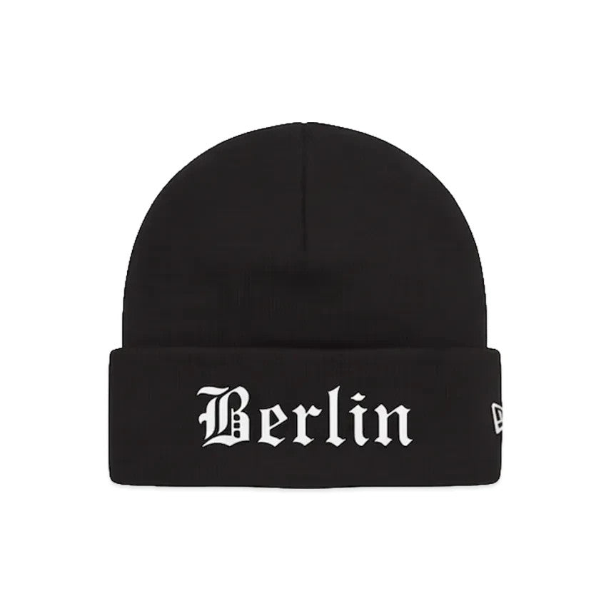 Supreme New Era Shop Beanie (Berlin) Black