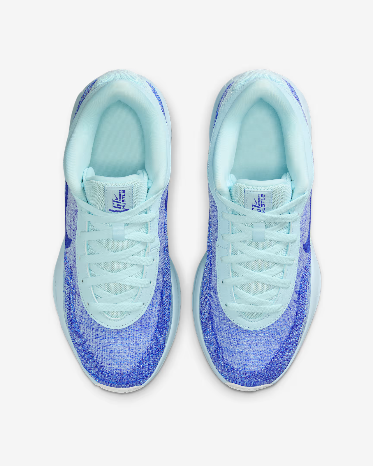 FJ7808-402 Nike GT Hustle Academy Glacier Blue Sail Racer Blue (Men's)