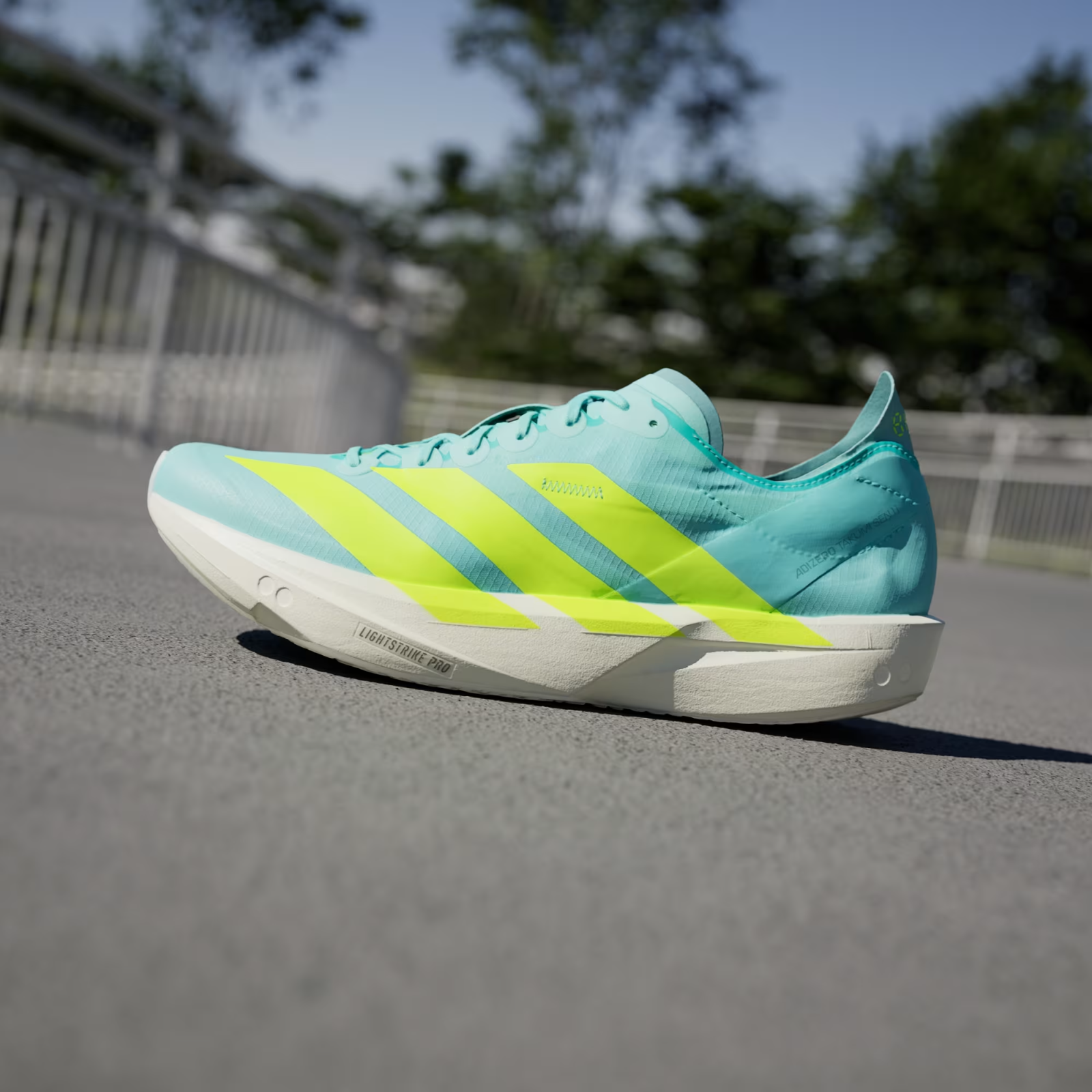 JQ2813 adidas Adizero Takumi Sen 11 Blue Zero Metalic Mint Ton (Men's)