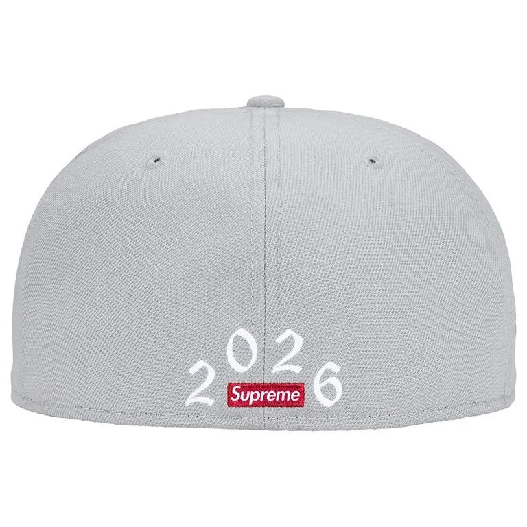 Supreme Devil S Logo New Era Grey