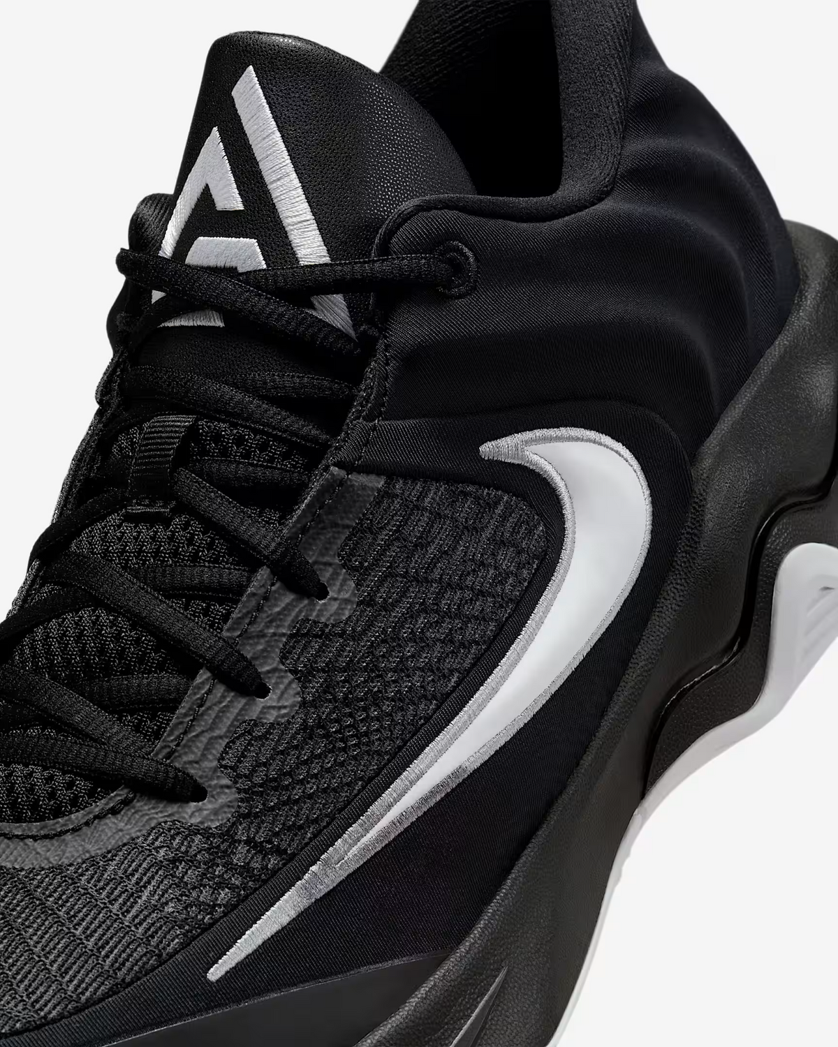 FQ3681-006 Nike Giannis Immortality 4 Black Wolf Grey White (Men's)