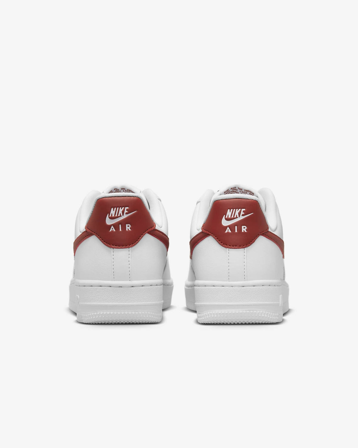DD8959-115 Nike Air Force 1 '07 White Rugged Orange (Women's)