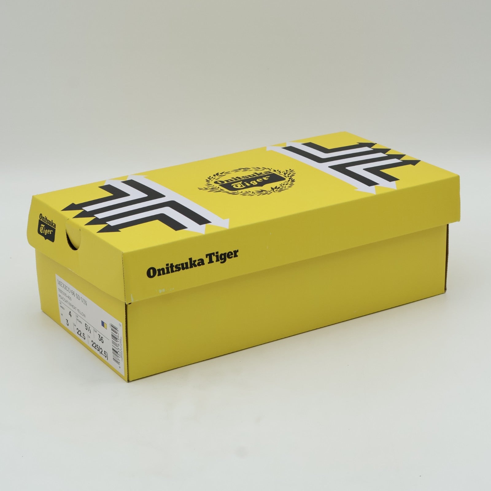 1183C015-400 Onitsuka Tiger Mexico 66 SD VIN Peacoat Wheat Yellow (Men's)