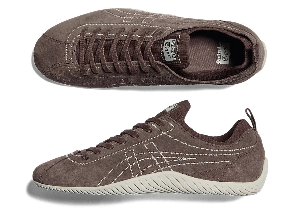 1183C489-201 Onitsuka Tiger Sclaw Licorice Brown Dusty Steppe (Men's)