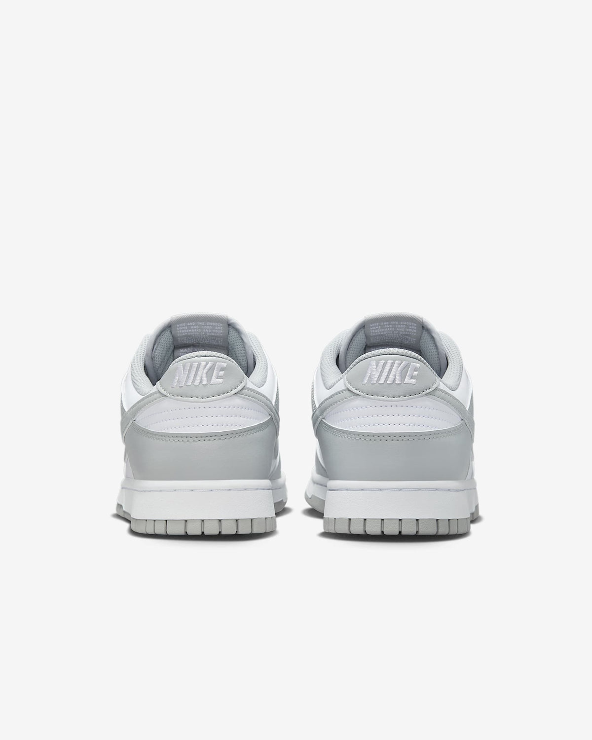 HF5441-105 Nike Dunk Low Retro White White Light Smoke Grey (Men's)