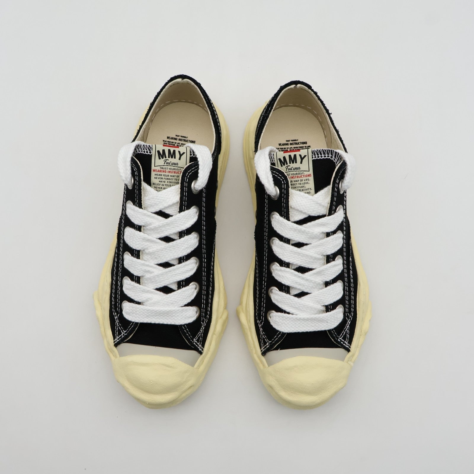 A09FW734-BLACK Maison MIHARA YASUHIRO HANK Original Sole Canvas (Men's)