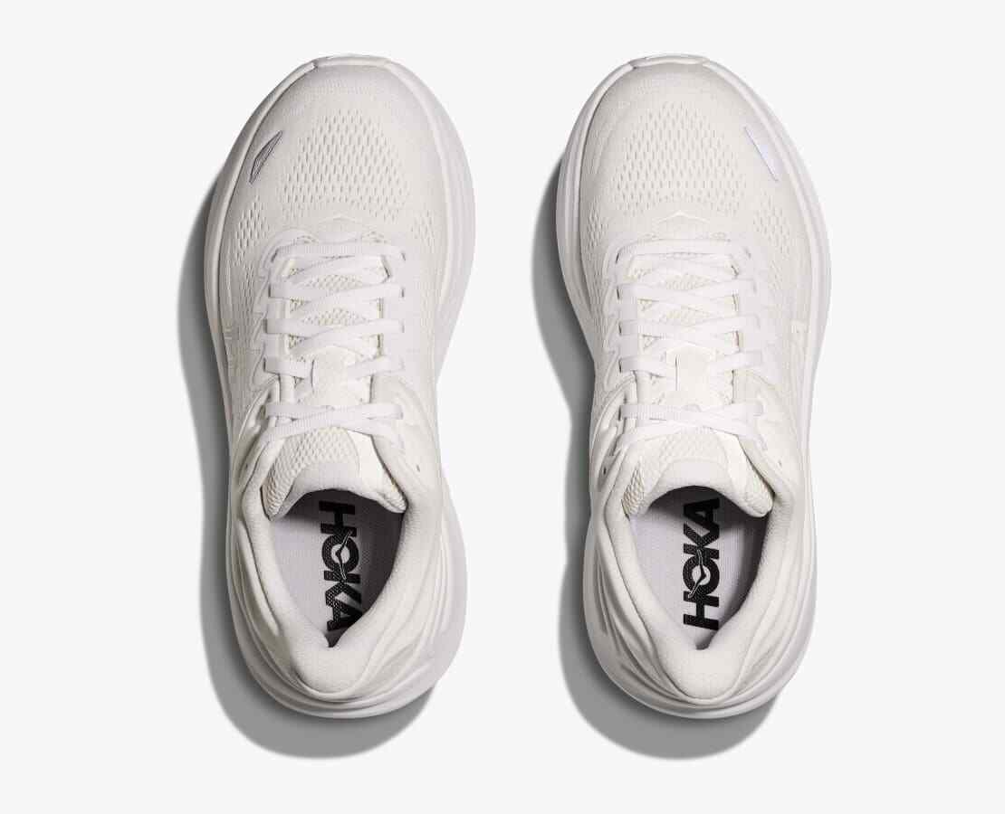 1162011-WWH HOKA BONDI 9 WHITE WHITE (Men's)