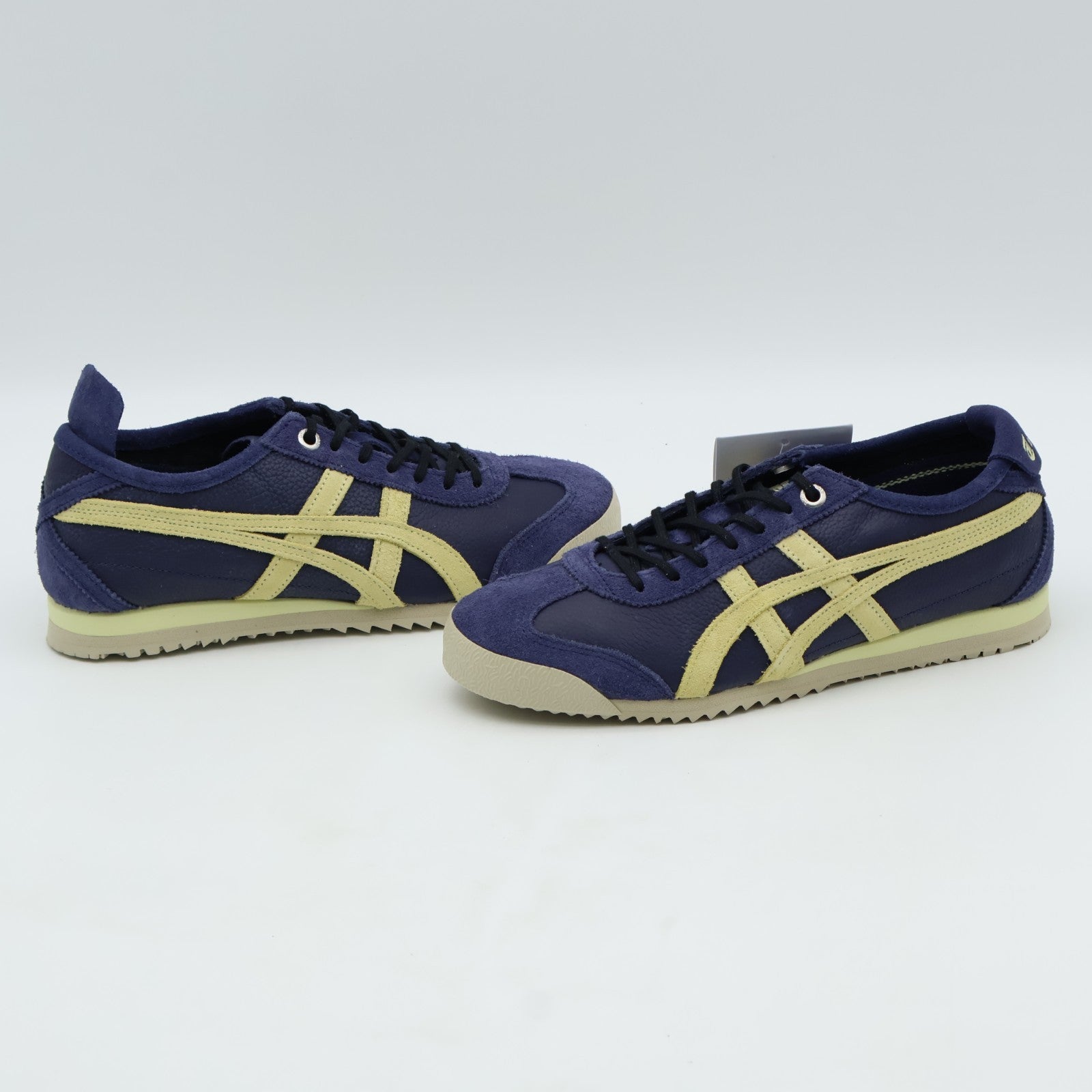 1183C015-400 Onitsuka Tiger Mexico 66 SD VIN Peacoat Wheat Yellow (Men's)