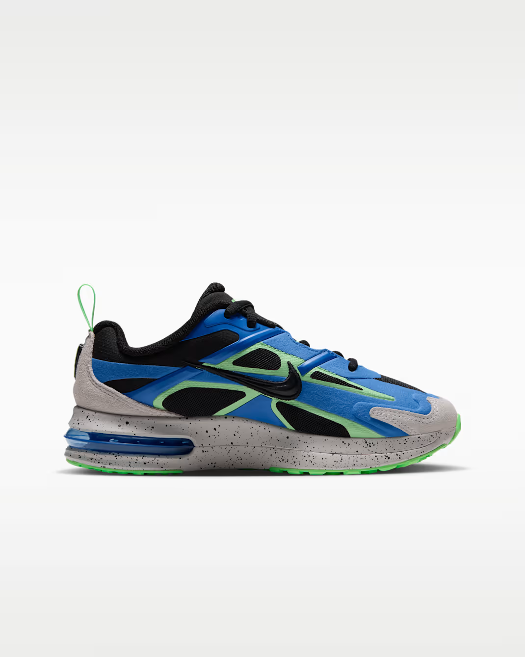 IW4936-003 Nike GS Air Max Metro "Black/Light Photo Blue/Illusion Green/Black"