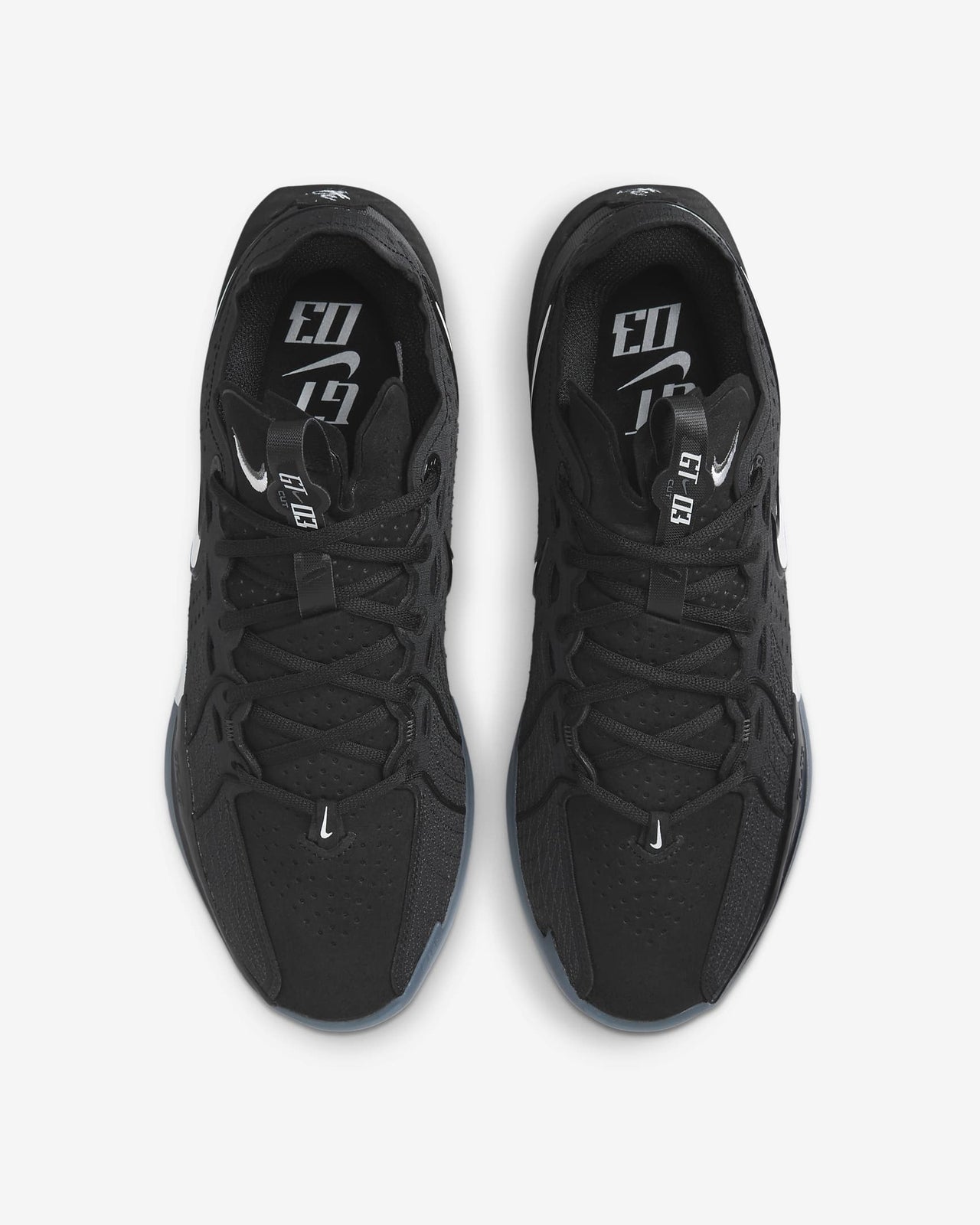 DV2918-004 Nike GT Cut 3 Black Iron Grey Dark Smoke Grey White (Men's)