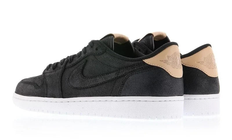 905136-010 Nike Air Jordan 1 Retro Low OG "Black Vachetta" (Men's)