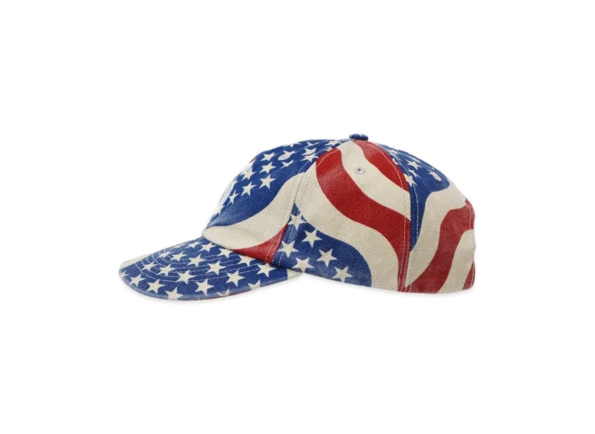 Supreme Pigment Coated S Logo 6-Panel "Flag"