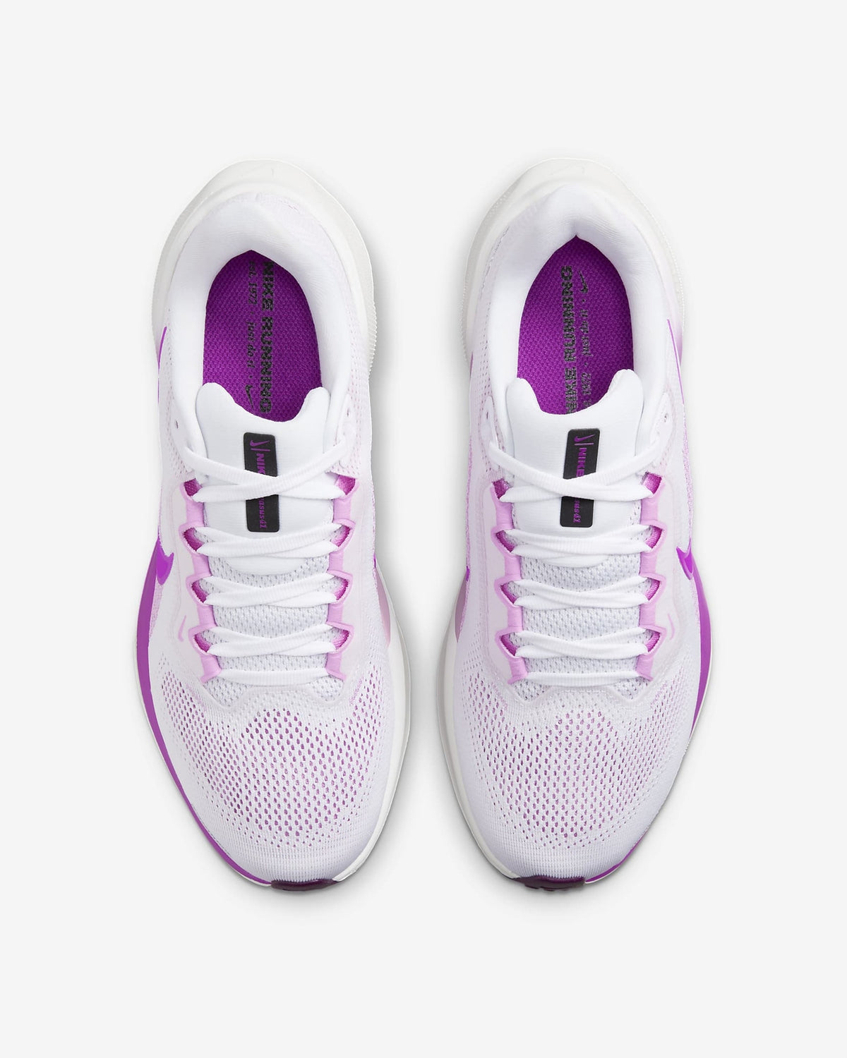 FD2723-103 Nike Women's Pegasus 41 White Black Beyond Pink Hyper Violet (Women's