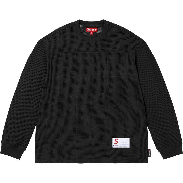 Supreme Polartec Mesh L/S Football Top Black