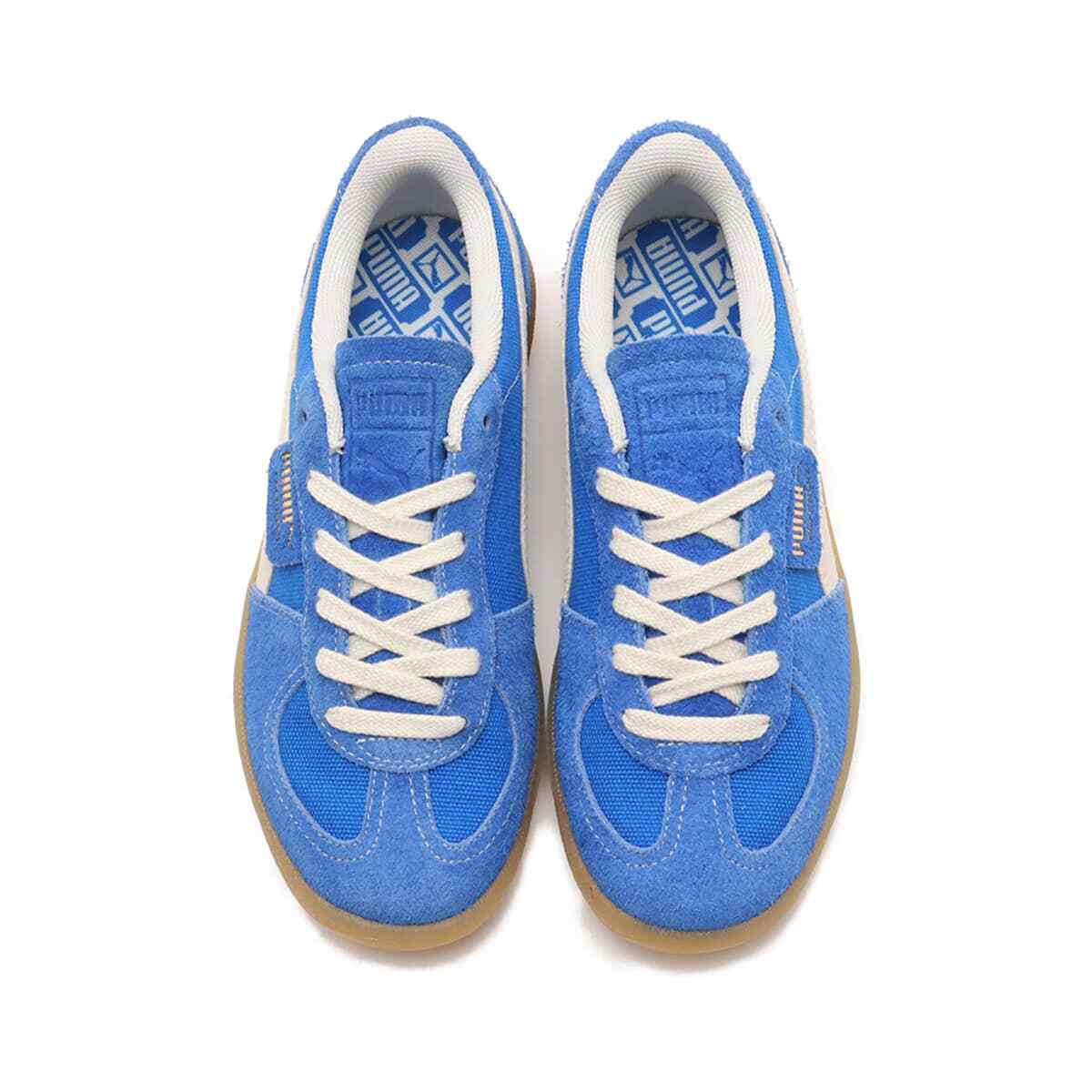 396841-01 Puma Palermo Hyperlink Blue Frosted Ivory (Men's)