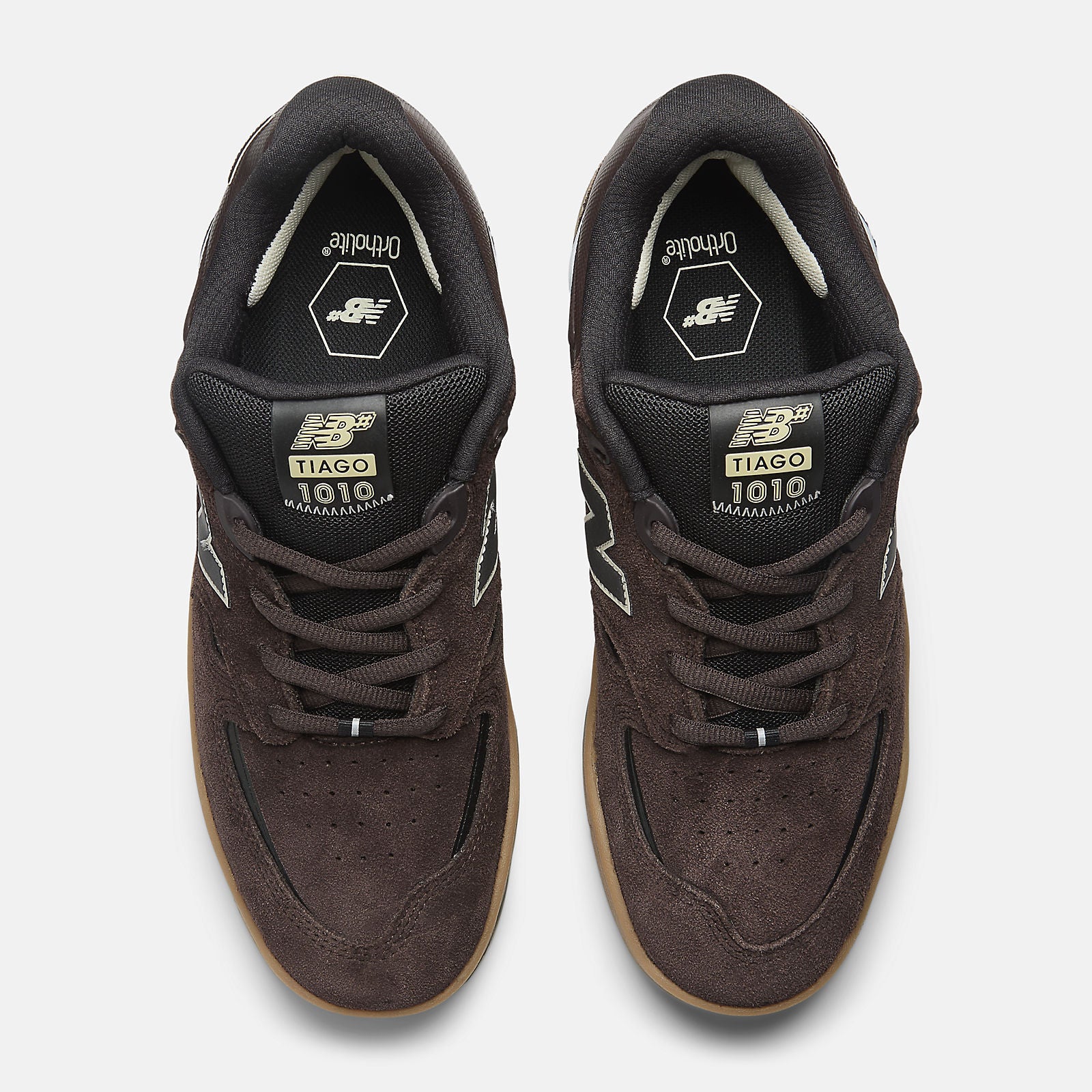 NM1010BN New Balance Numeric Tiago Lemos 1010 Brown Black (Men's)