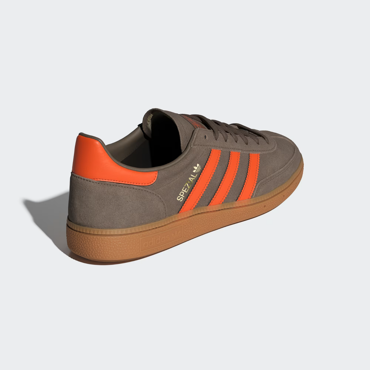 JR3846 adidas Originals Handball Spezial Cargo Brown Orange Gold Metallic (Men's