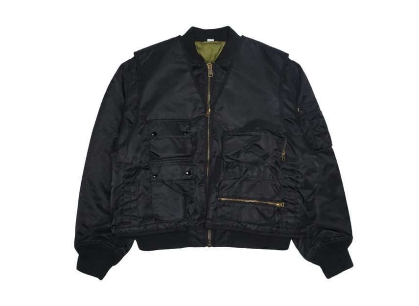 Supreme 2-in-1 MA-1 Vest Black