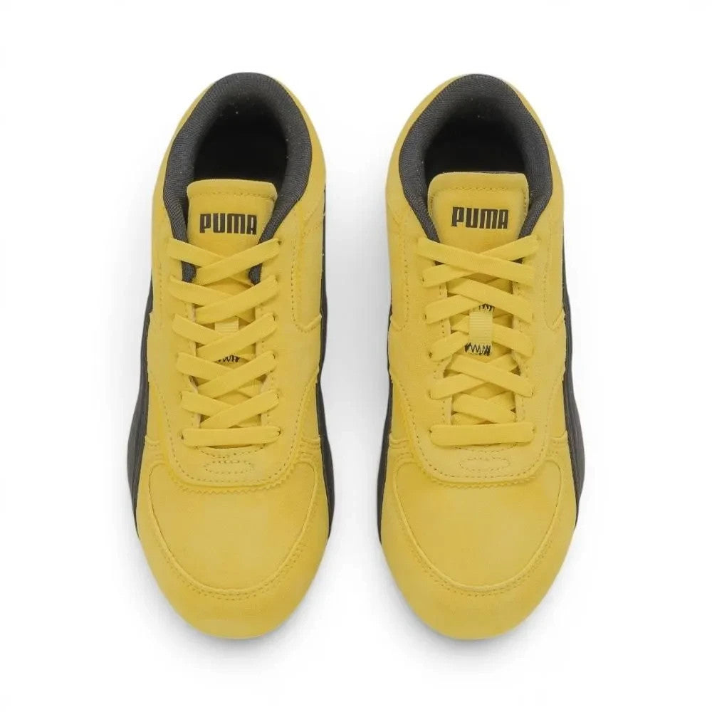 407671-03 Puma Bella Mina Suede "Yellow" (Women's)
