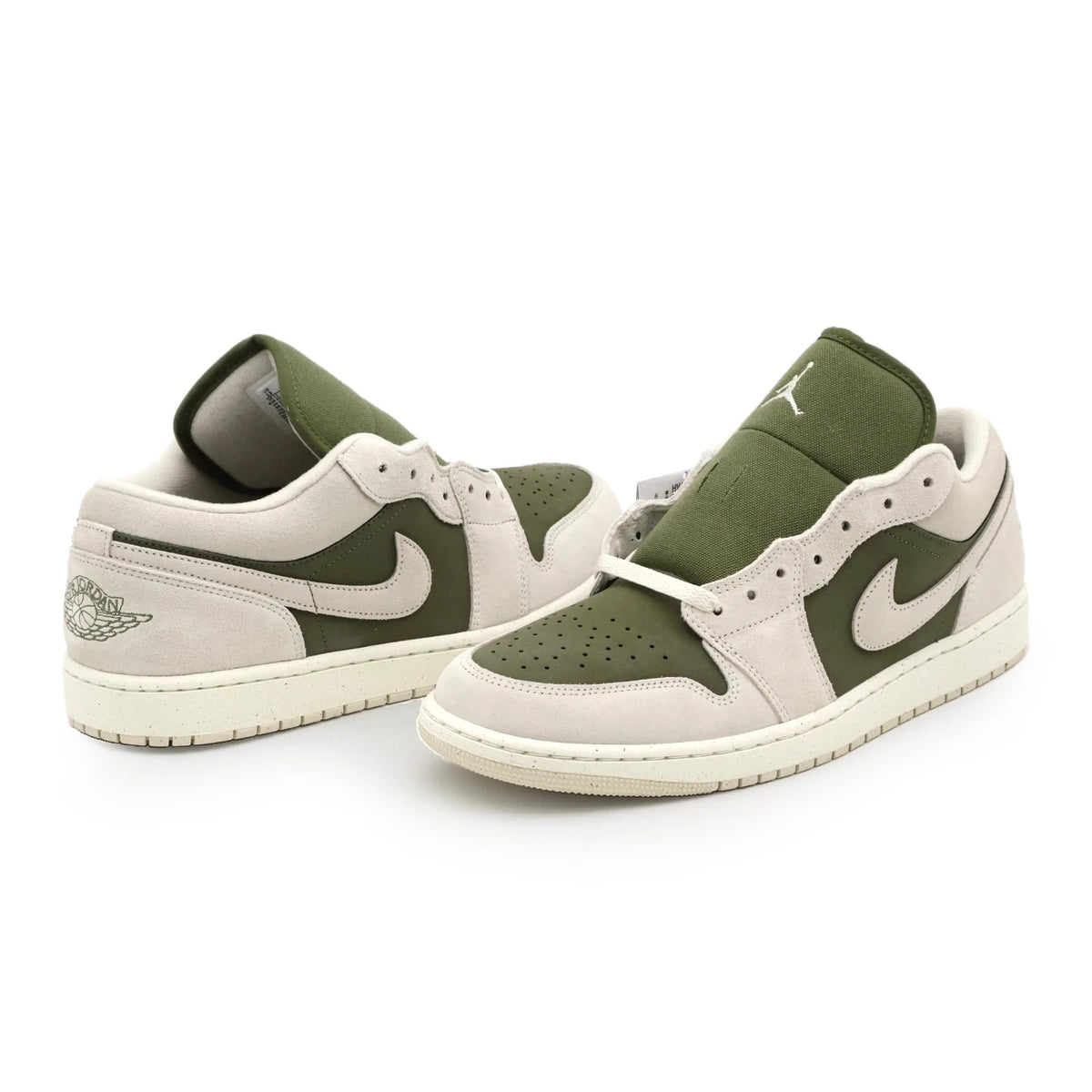 HV4089-201 Nike Air Jordan 1 Low SE Medium Olive (Men's)