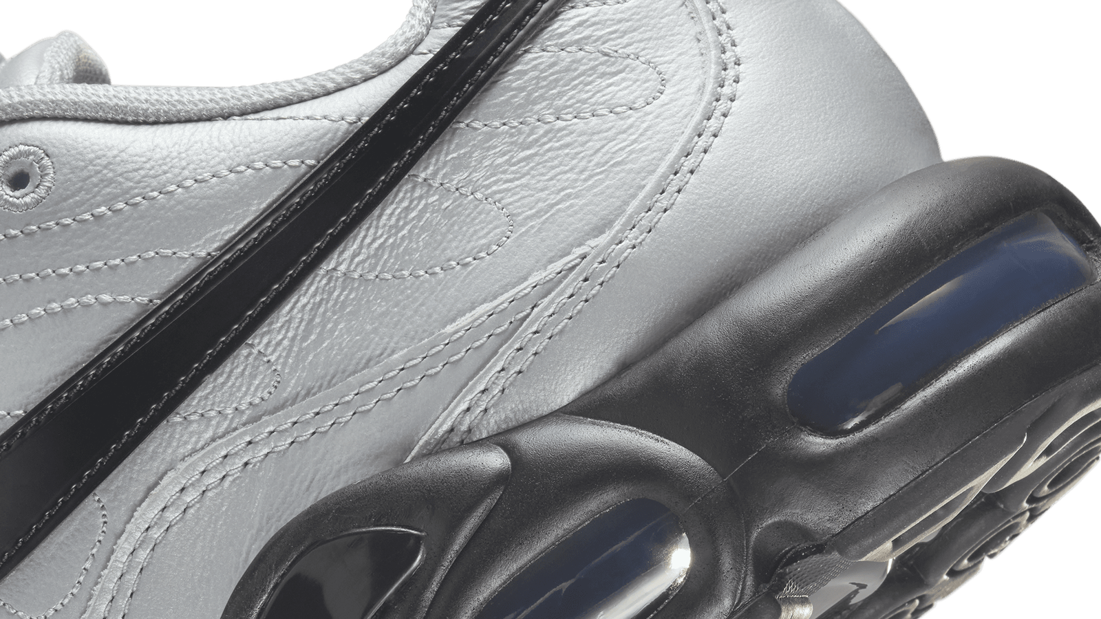 HM6850-001 Nike Air Max Plus Tiempo Wolf Grey and Black (Men's)