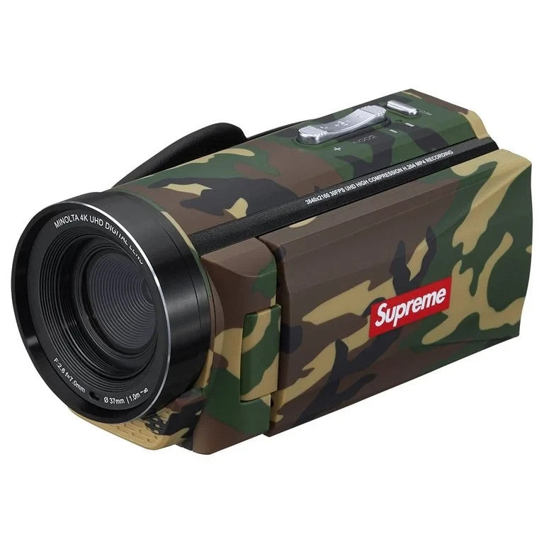 Supreme x Minolta MN4K300WP Waterproof Camcorder Woodland Camo