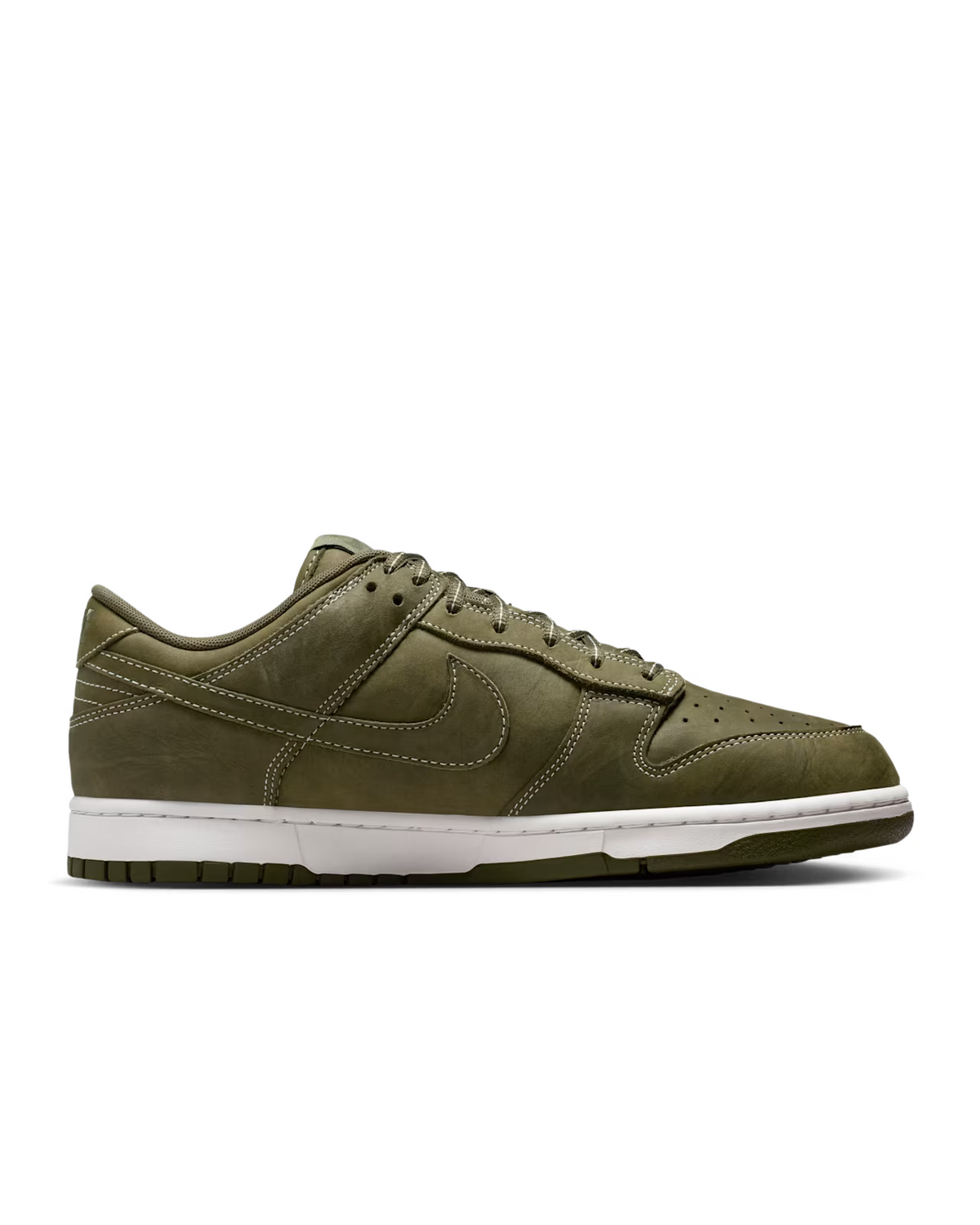 IO4550-200 Nike Dunk Low Medium Olive Summit White (Men's)