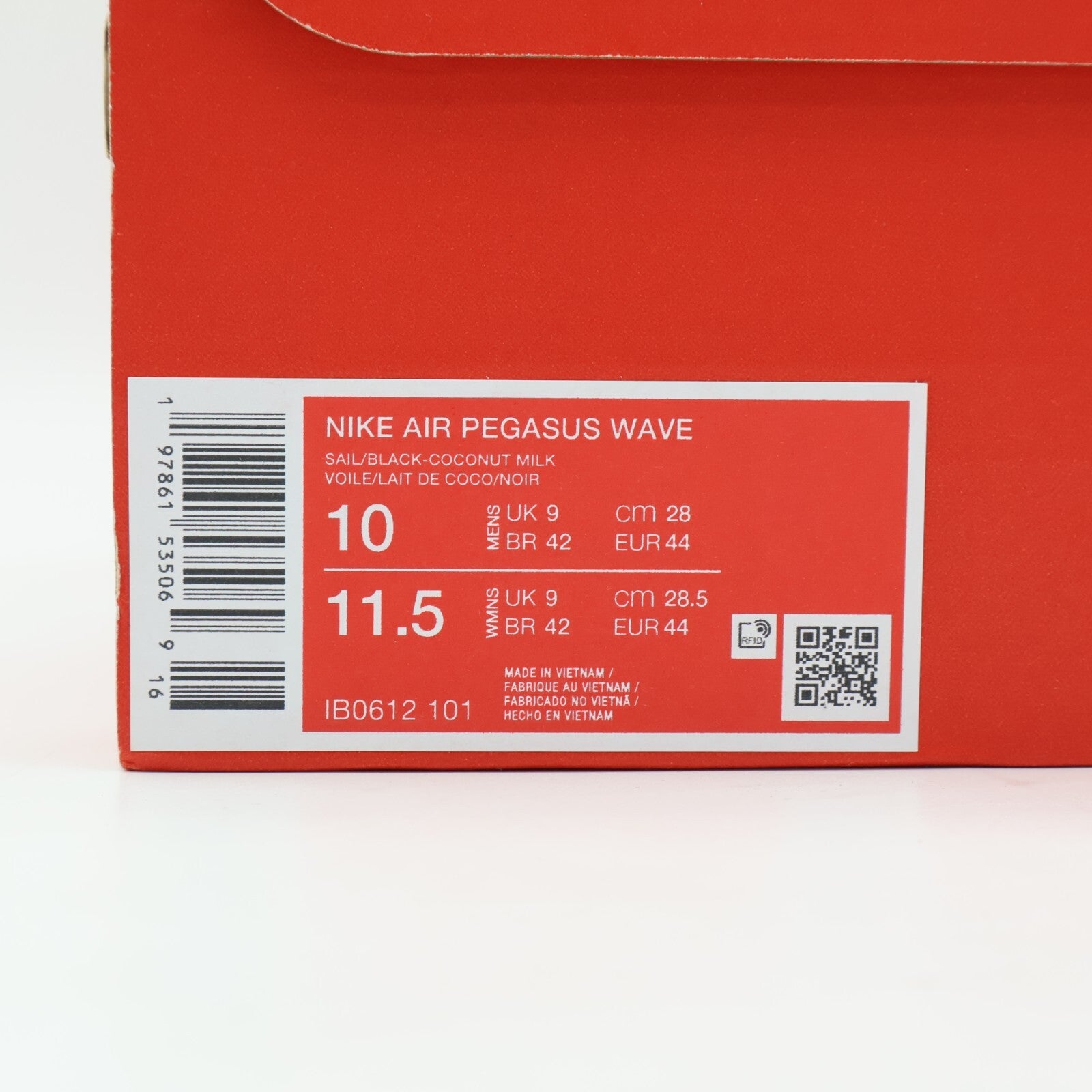 IB0612-101 Nike Air Pegasus Wave Sail and Coconut Milk (Men's)