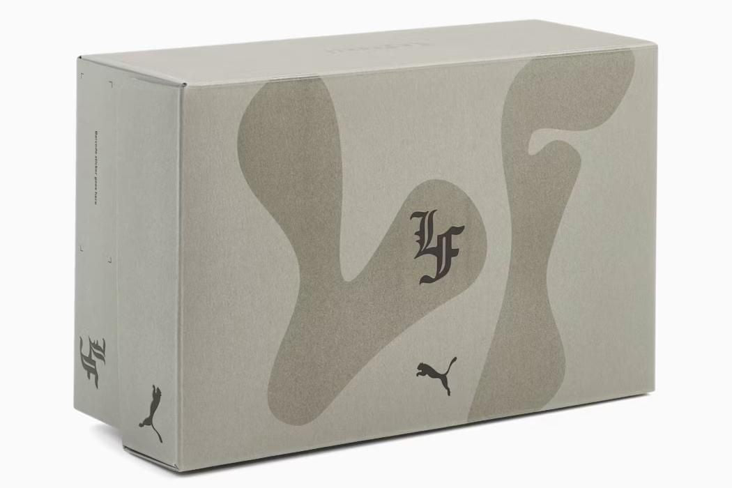 312165-01 LaMelo Ball Ã Puma La France RNR Light Sand Orange Glo Aquatic (Men's)