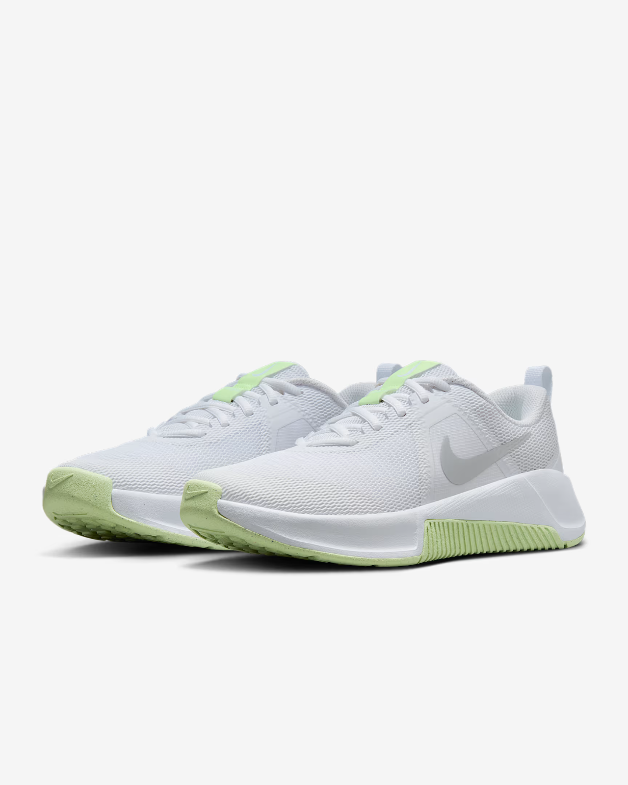 FQ1830-108 Nike  MC Trainer 3 White Barely Volt Metallic Silver (Women's)