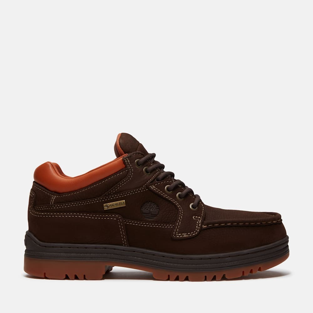 TB0A2JU5ANV Timberland Heritage GORE-TEX Moc Toe Mid "Dark Brown" (Men's)