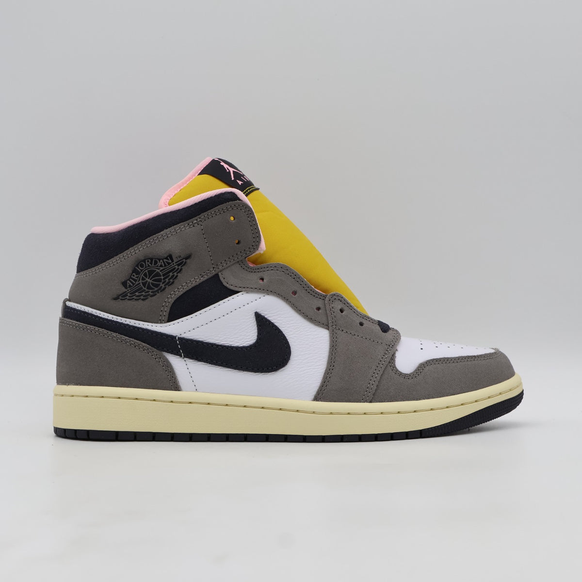 HQ2011-100 Nike Air Jordan 1 Mid Cave Stone  (Men's)