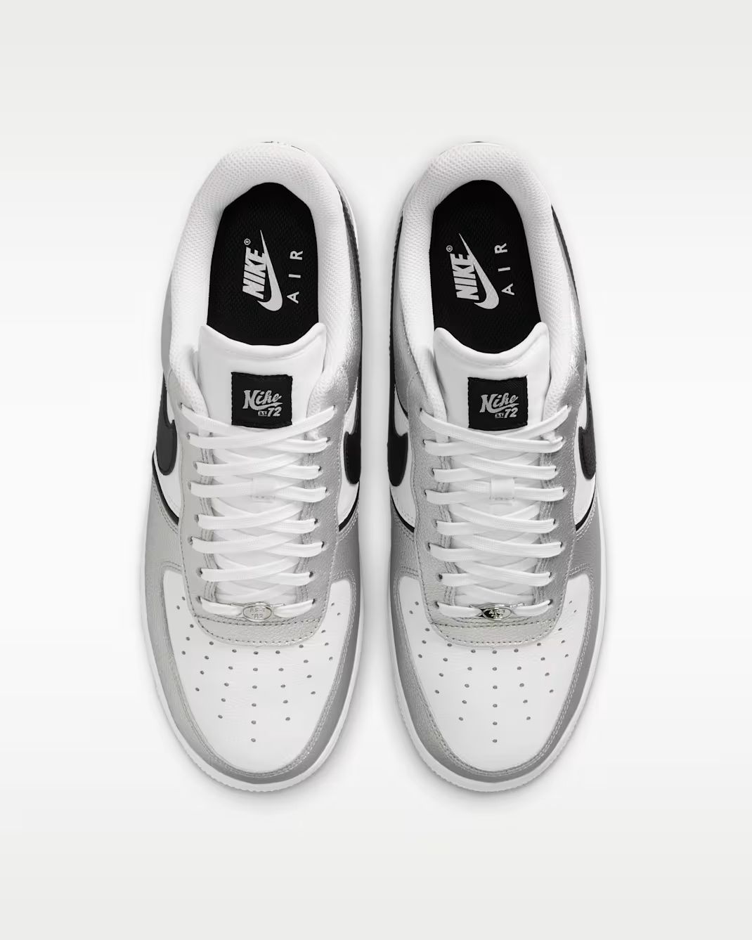 IM5752-001 Nike Air Force 1 '07 LV8 "Metallic Silver/White" (Men's)