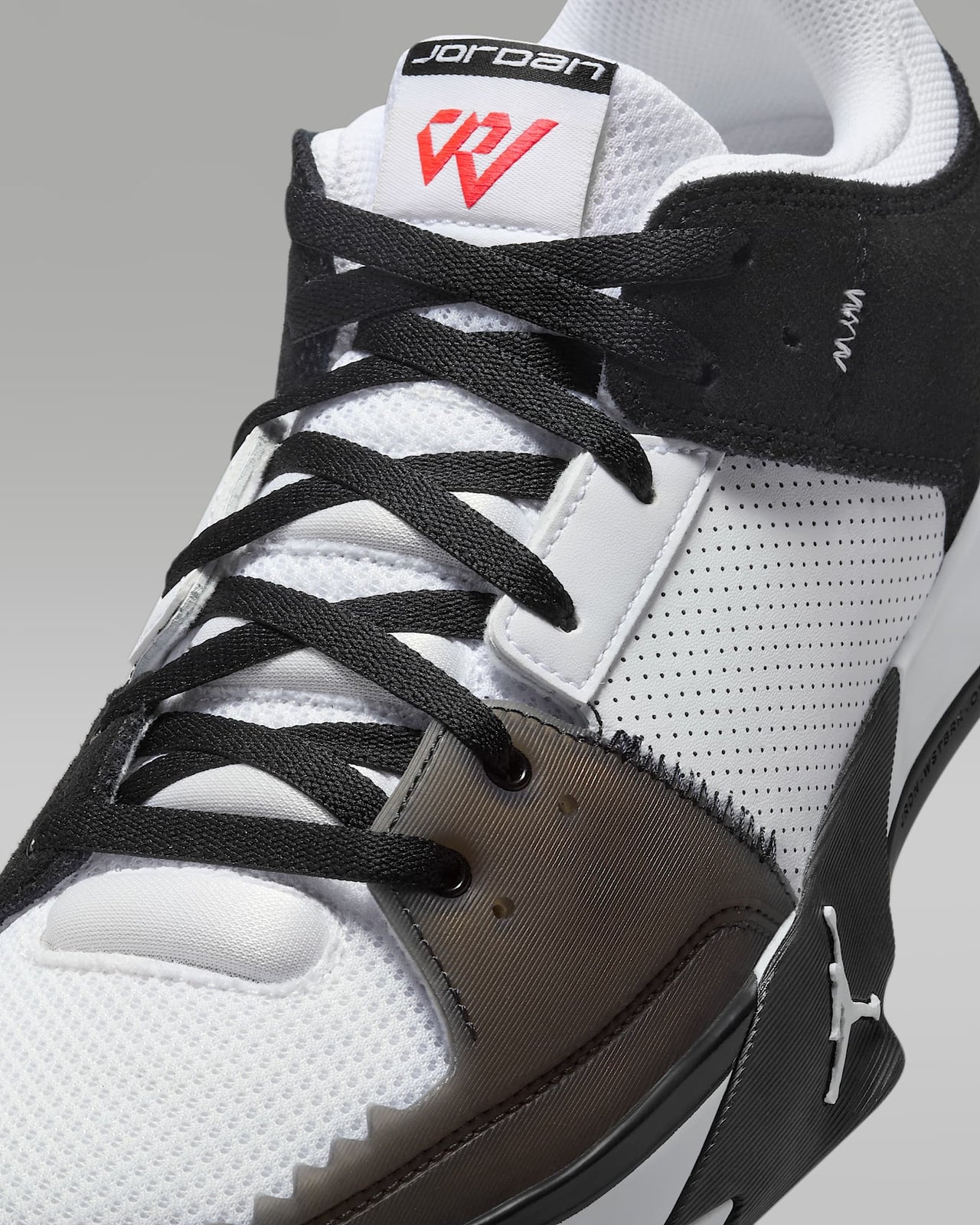 FD2336-101 Nike Jordan One Take 5 PF White Black Bright Crimson (Men's)