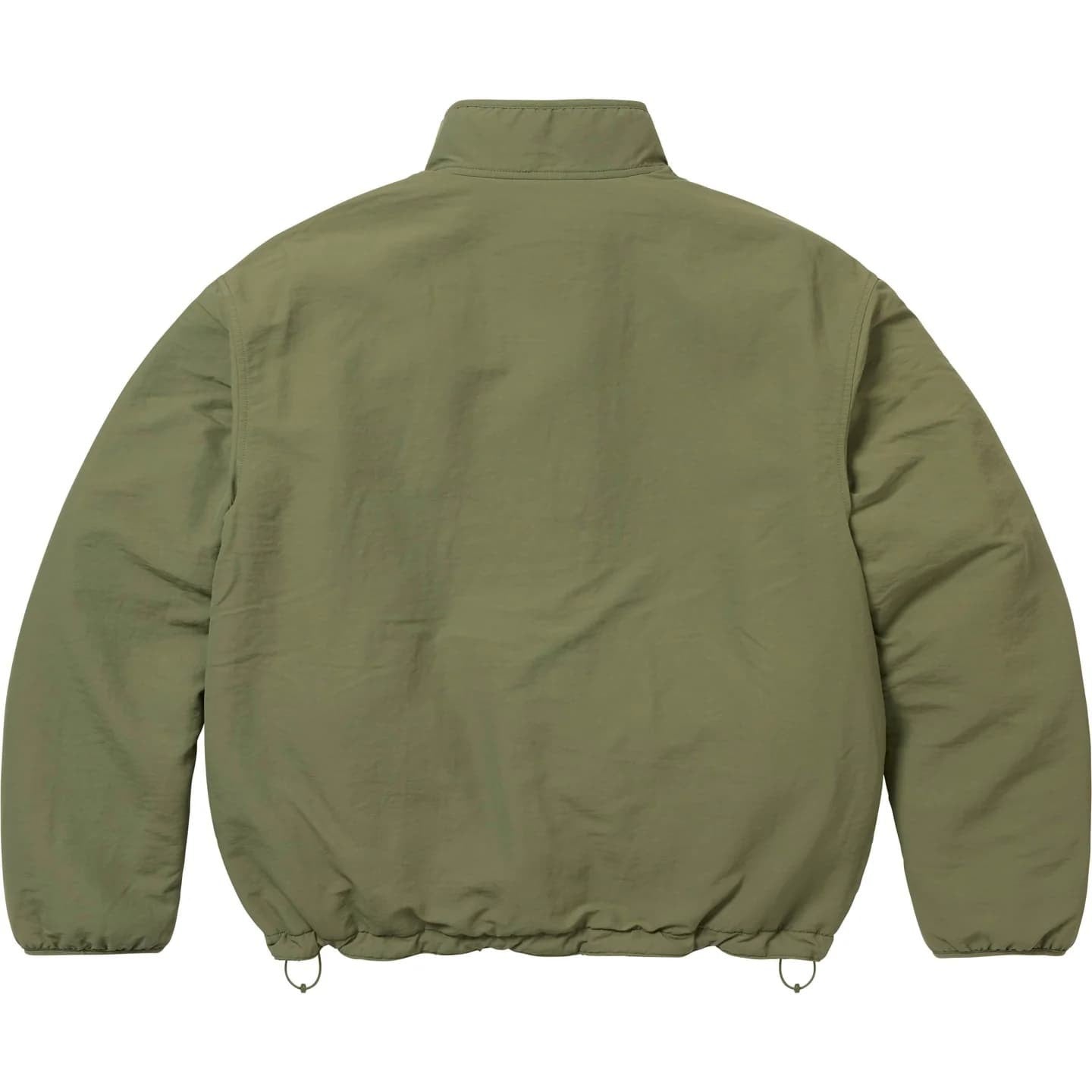 Supreme Polartec Shearling Reversible Pullover Olive