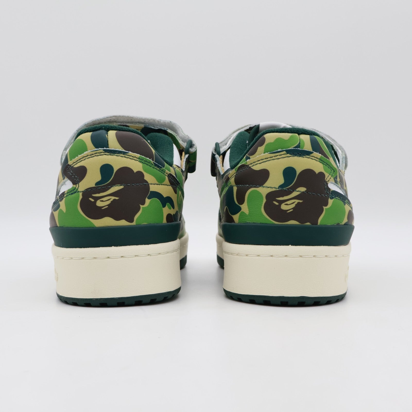 ID4771 BAPE adidas Forum 84 Low 30th Anniversary Green Camo (Men's)